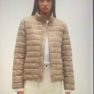 GAP Factory Women's Beige Puffer Jacket